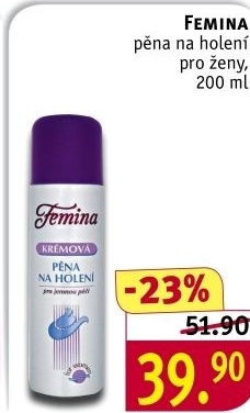 Pěna na holení dámská Femina