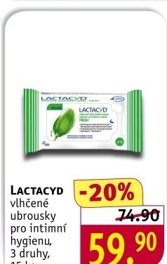 Ubrousky pro intimní hygienu Lactacyd Pharma