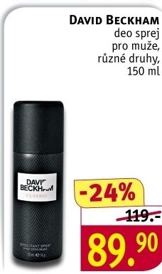 Deodorant sprej David Beckham