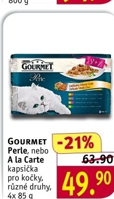 Kapsičky pro kočky Perle Gourmet Purina