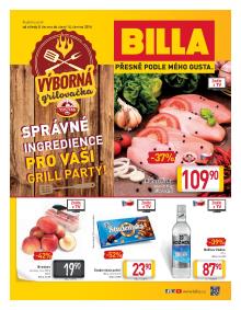 akční leták BILLA 8.6.2016-14.6.2016