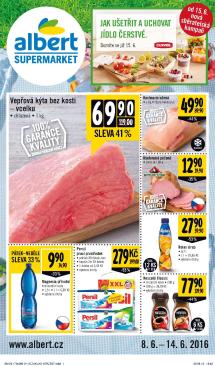 akční leták Albert 8.6.2016-14.6.2016