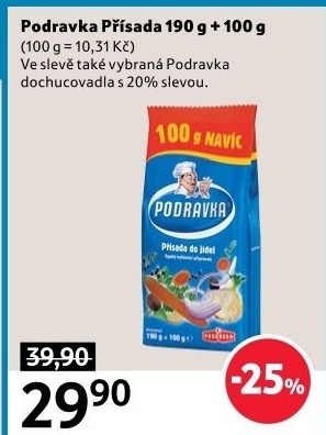 Přísada do jídla Podravka