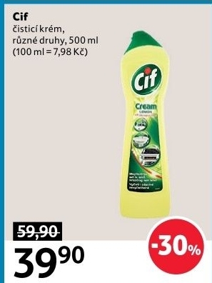 Krémový čistič Cif Cream