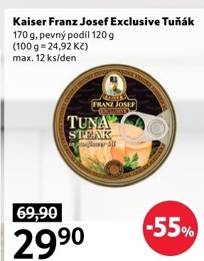 Tuňák Exclusive Franz Josef Kaiser