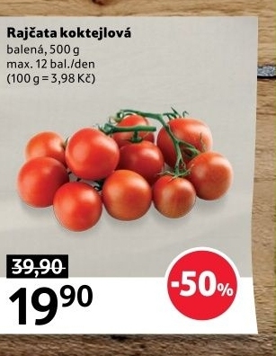 Rajčata koktejlová