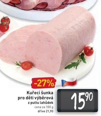 Šunka dětská kuřecí