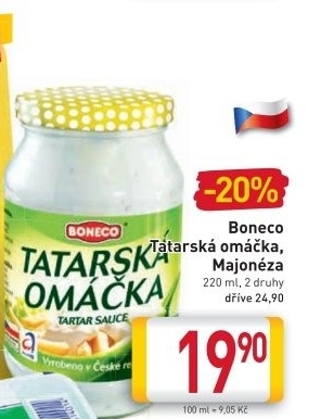 Tatarská omáčka Boneco