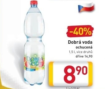 Ochucená voda Dobrá voda