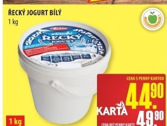 Bílý jogurt řecký Laktos - kbelík