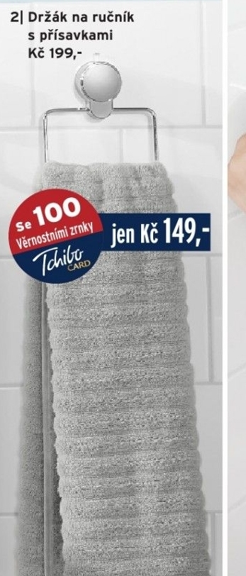 Držák na ručník s přísavkami