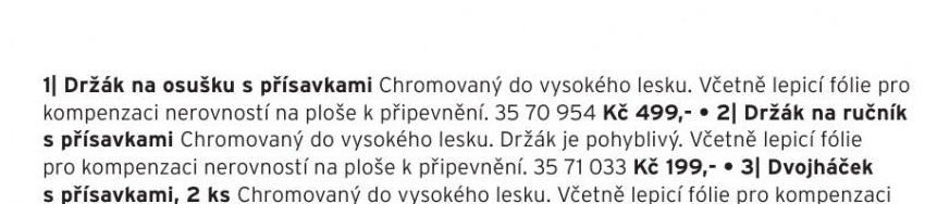 Držák na ručník s přísavkami