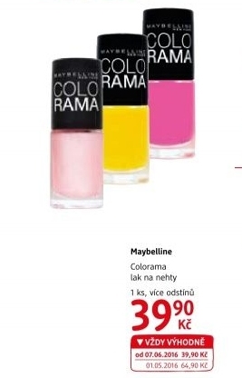 Lak na nehty Colorama Maybelline