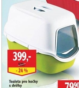 Toaleta pro kočky s krytem - Globus akcniletaky.com