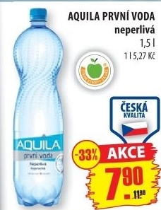 Přírodní voda Aquila