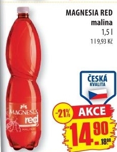 Voda Magnesia Red
