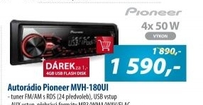 Autorádio Pioneer MVH-180UI