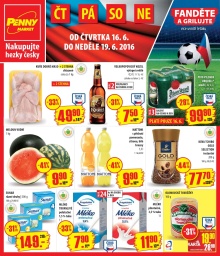 akční leták Penny Market 16.6.2016-19.6.2016