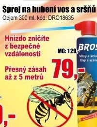 BROS sprej na vosy a sršně 300ml