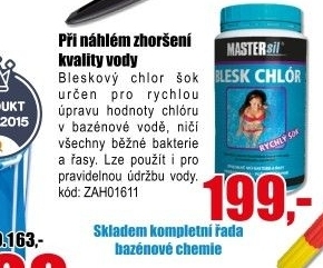 Ms Chlor bleskový šok 1 kg