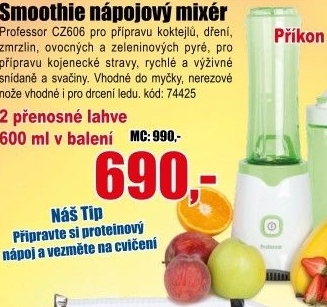 Smoothie mixér nápojový Professor CZ606