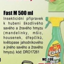 Fast M 500 ml rozp. ochr.rostlin na zahradách