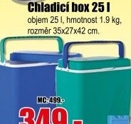 Box chladicí 25l zelený