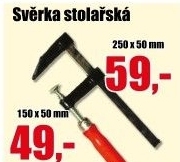 Svěrka stolařská 150x50mm