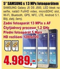 Telefon SAMSUNG Galaxy J5 J500 DS White