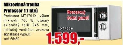 Mikr.trouba Professor MT1701X