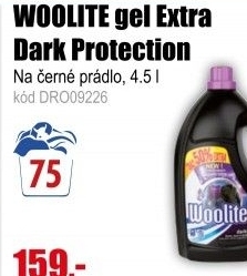 WOOLITE gel 4,5l/75 PD Extra Dark