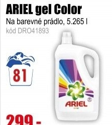 ARIEL gel 5,265l/81PD Color