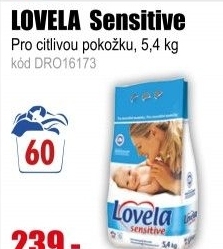 Prací prášek LOVELA 60PD sensitive