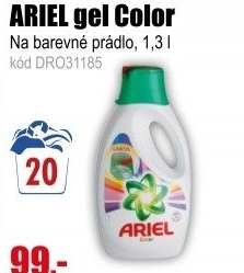 ARIEL gel 1,3l/20PD Color