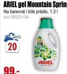 ARIEL gel 1,3l/20PD Mountain Spring