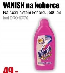 VANISH na ruční čištění koberců 500 ml