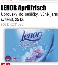 Ubrousky LENOR Aprilfrisch 25ks aromatické