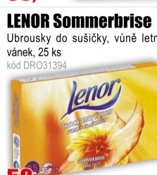 Ubrousky LENOR Sommerbrise 25ks aromatické