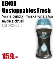 Vonné perličky LENOR Unstoppables Fresh