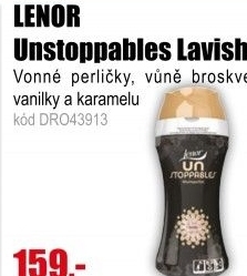 Vonné perličky LENOR Unstoppables Lavish