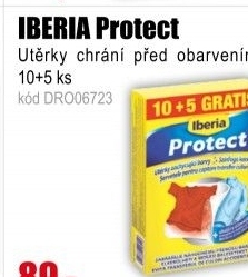 IBERIA Protect utěrky 10+5 ks