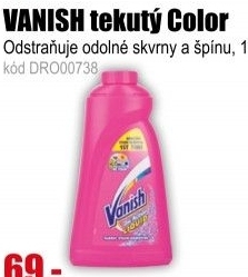 PP VANISH tekutý 1 l Color