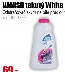 PP VANISH tekutý 1 l White