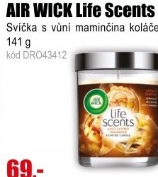AIR WICK svíčka Life Scents Mom´s Baking 141g