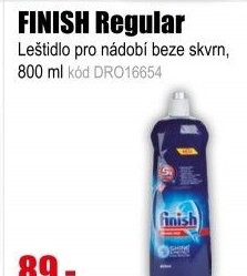 FINISH leštidlo Regular 800ml