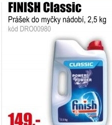 FINISH prášek do myčky 2,5kg