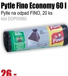 Pytle na odpad Fino Economy 60l 20ks