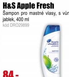 Šampon H&S Apple Fresh 400ml