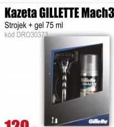 Kazeta GILLETTE Mach3 /strojek + gel 75 ml/