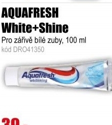 Zubní pasta AQUAFRESH 100ml White+Shine